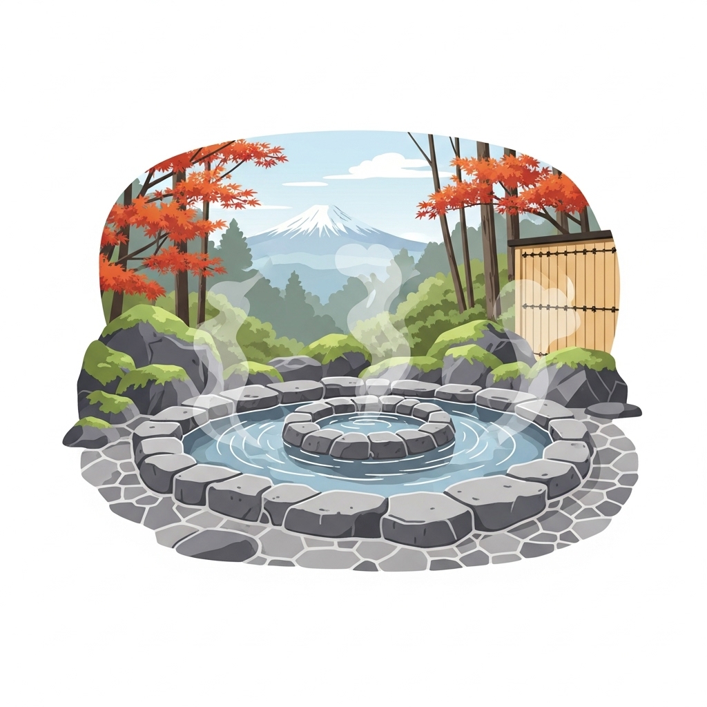 hot spring/onsen
